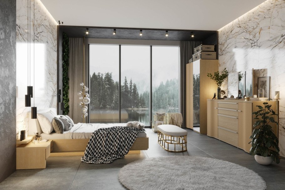 Спальня Элеонора лазурит