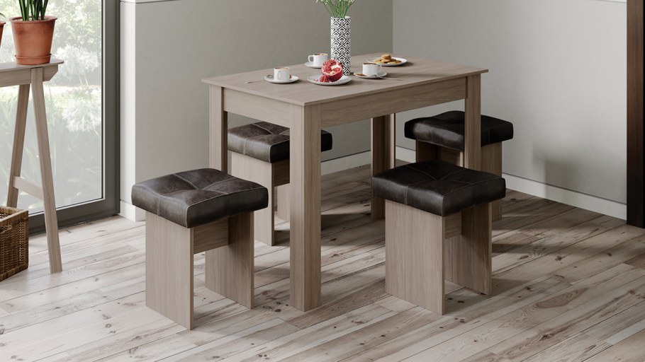 Мадрид стол обеденный (дуб Урбан Янтарный)