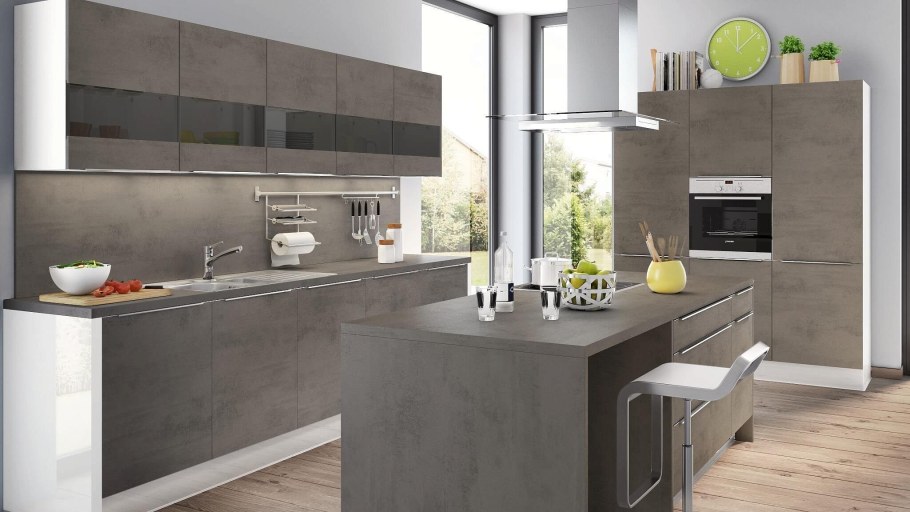 Nobilia серый бетон