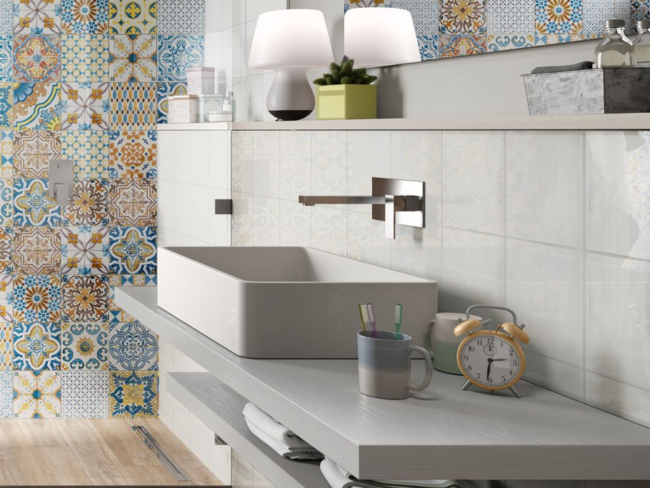 563490 Maiolica Bianca 20x20