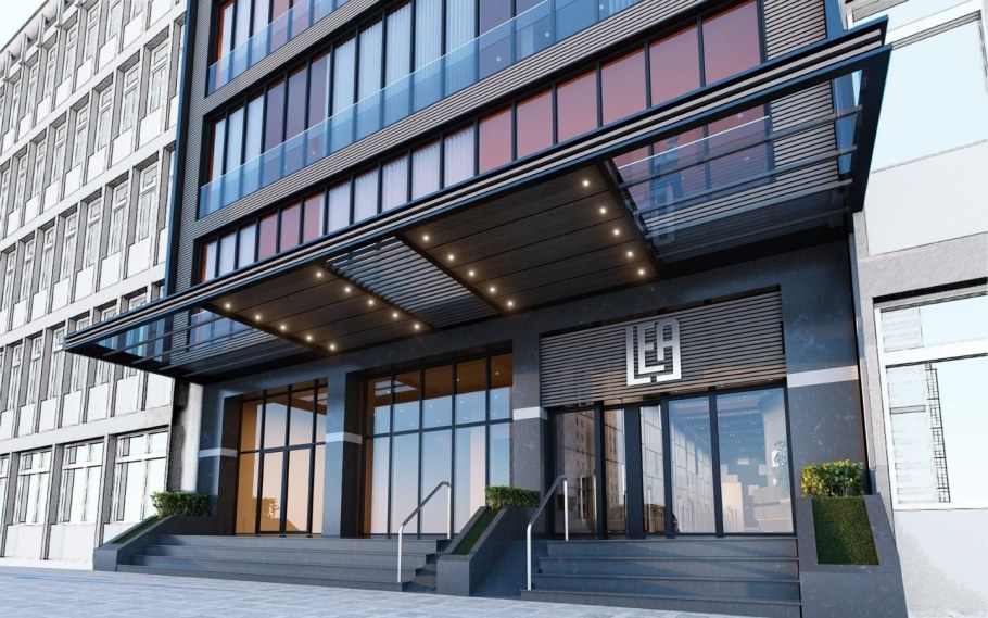 Входная группа общественного здания