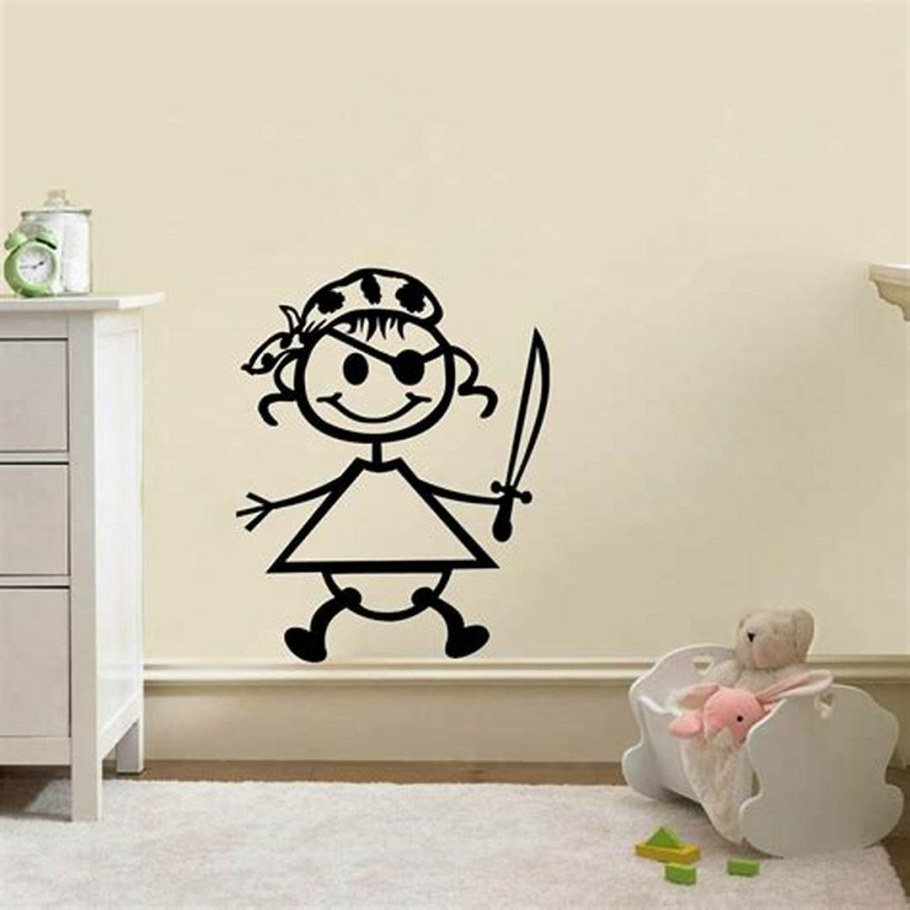 Наклейка интерьерная на дверь