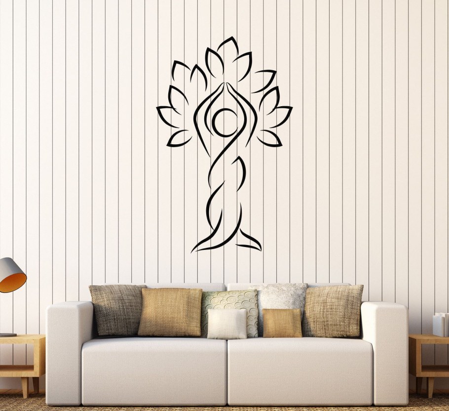 Наклейка интерьерная окно