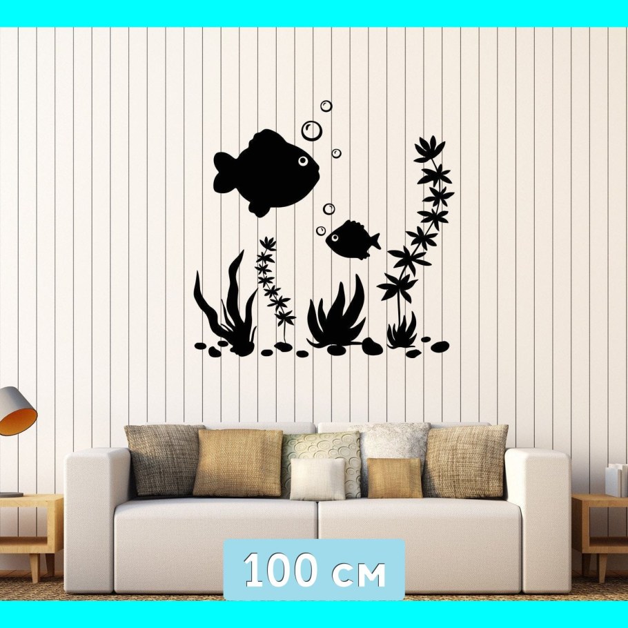 Наклейка интерьерная на дверь