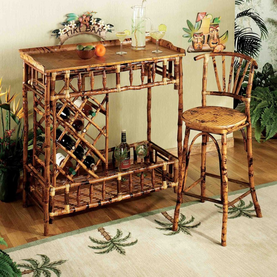 Красивая мебель из бамбука