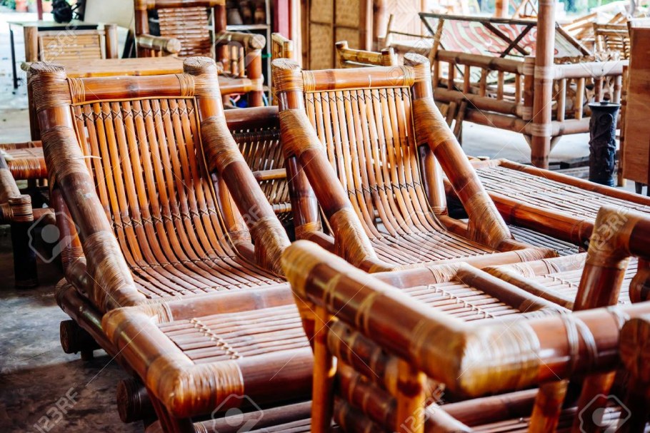 Бамбуковая мебель из Грузии