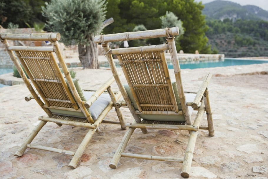 Кресло из бамбука своими руками