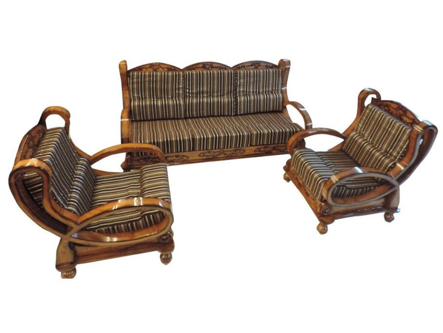 Мебель ретро из бамбука