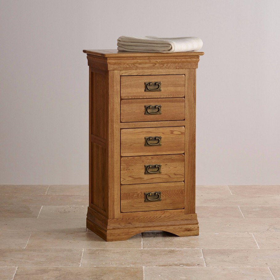 Комод узкий массив