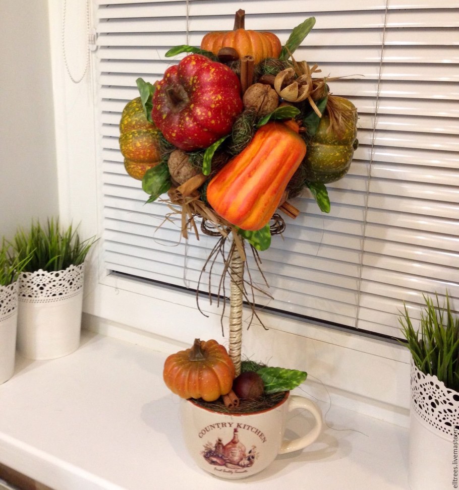 Декор из овощей и фруктов