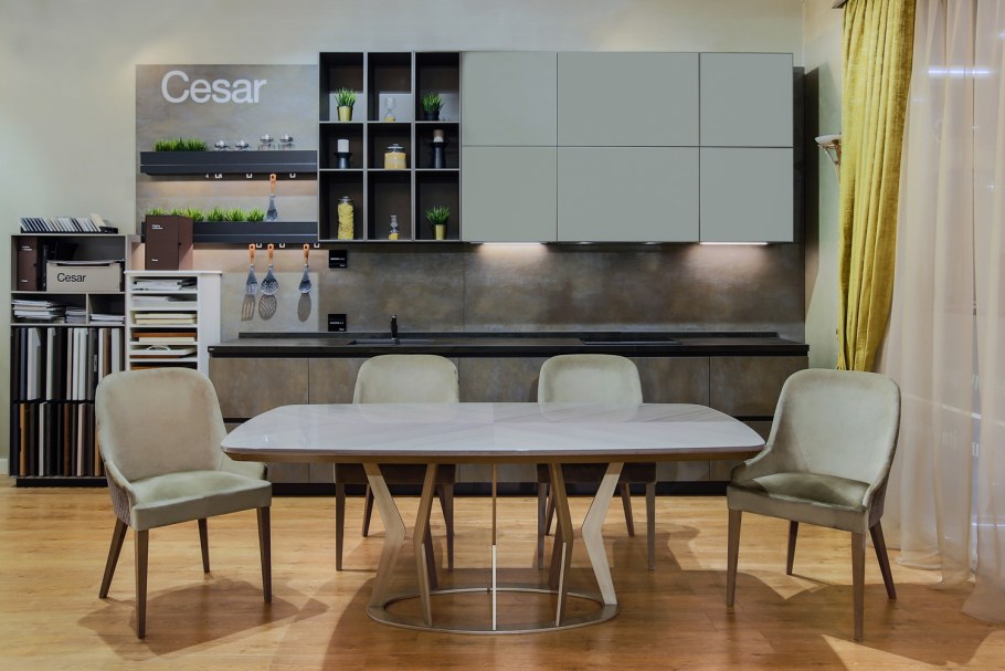 Кухня maxima 2.2 Cesar витрина