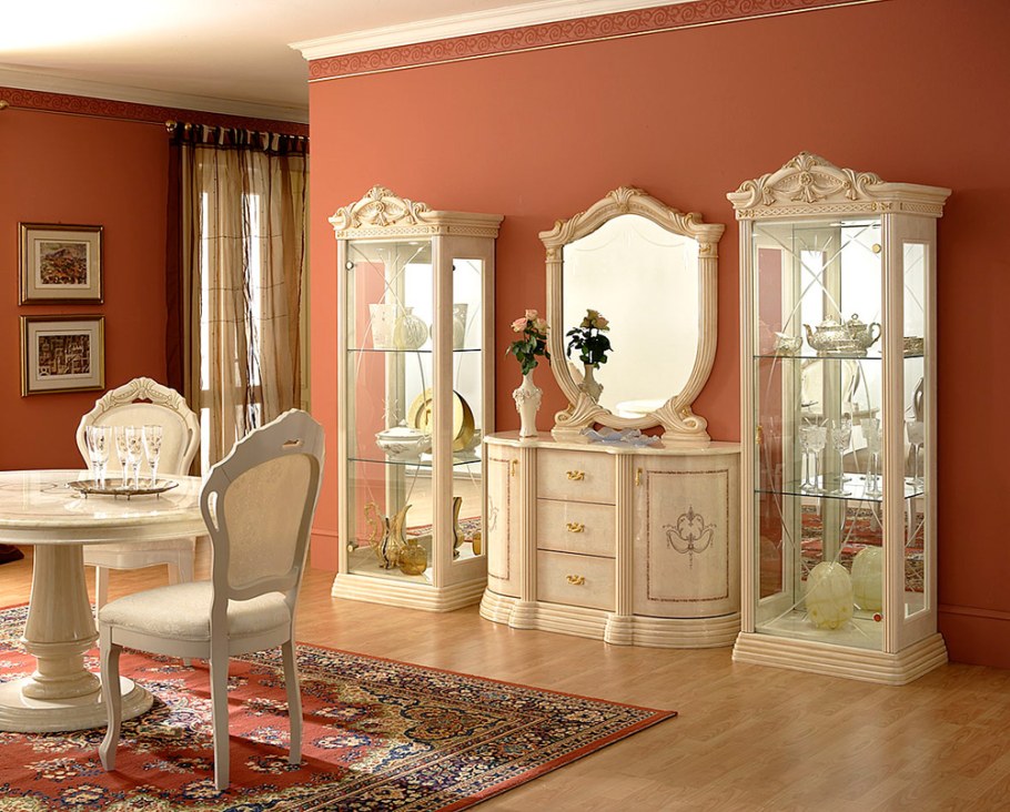 Италия мебель гостиные беж Росселла