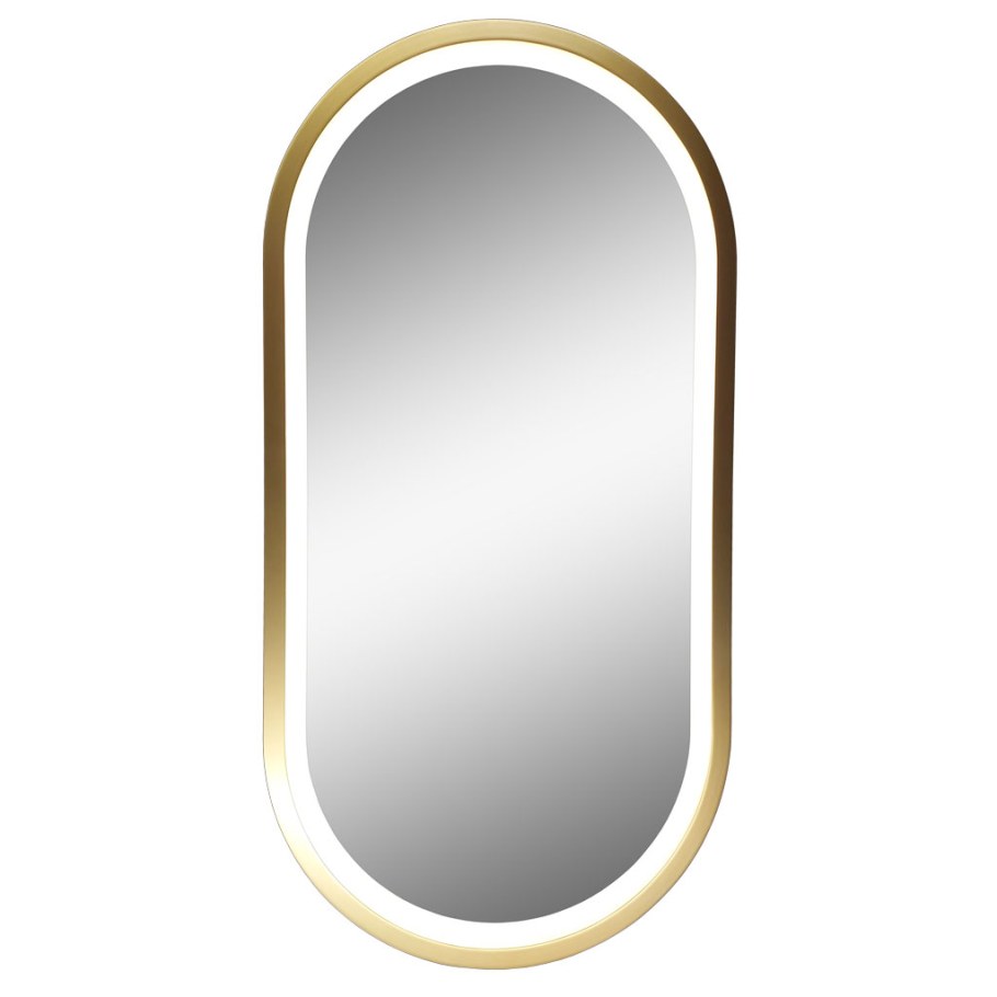 Зеркало овальное в раме с фронтальной подсветкой Норвуд
