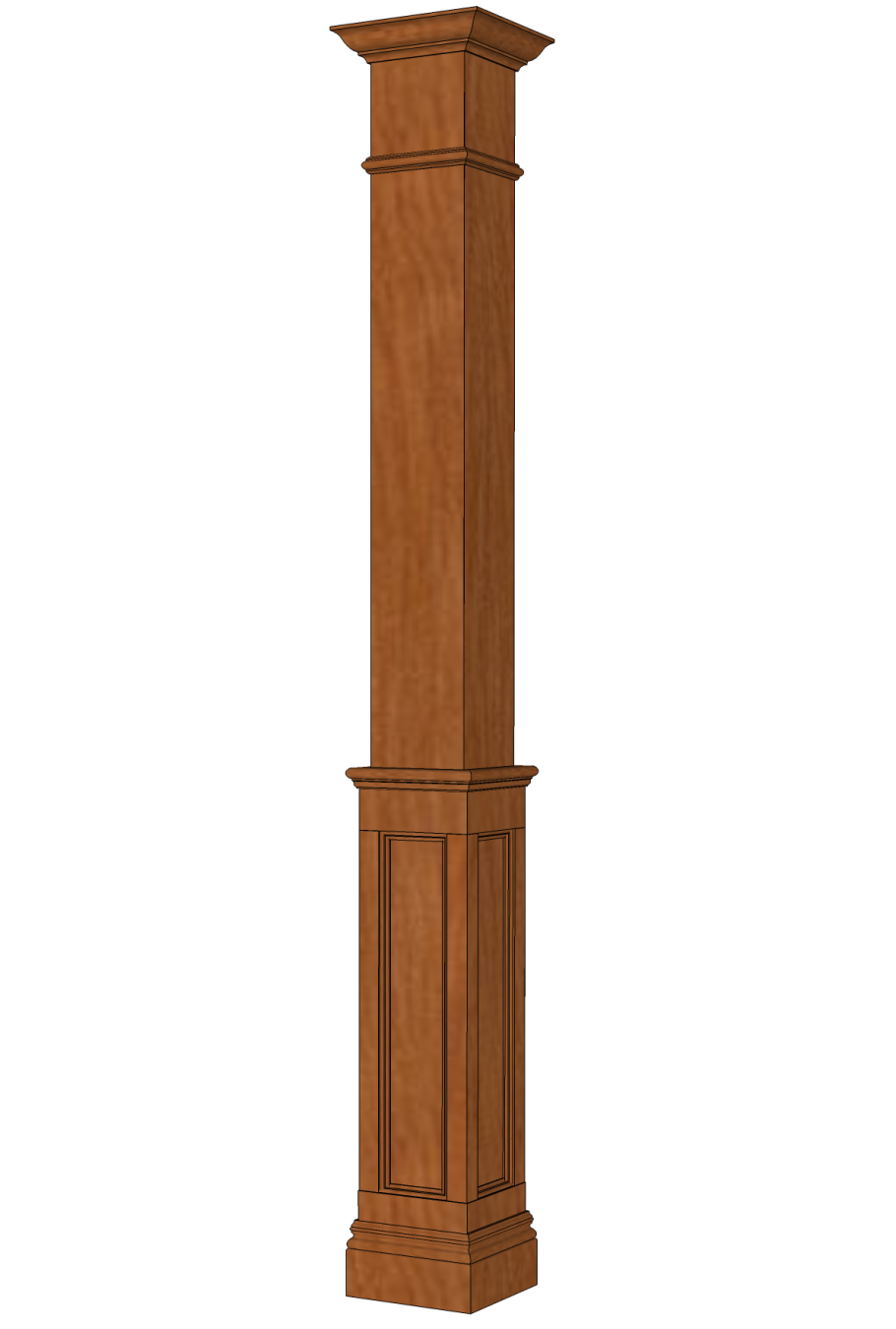 Деревянный столб