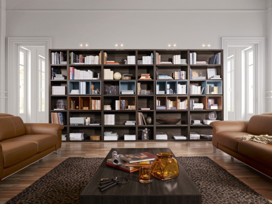 Книжный шкаф выставка Милан