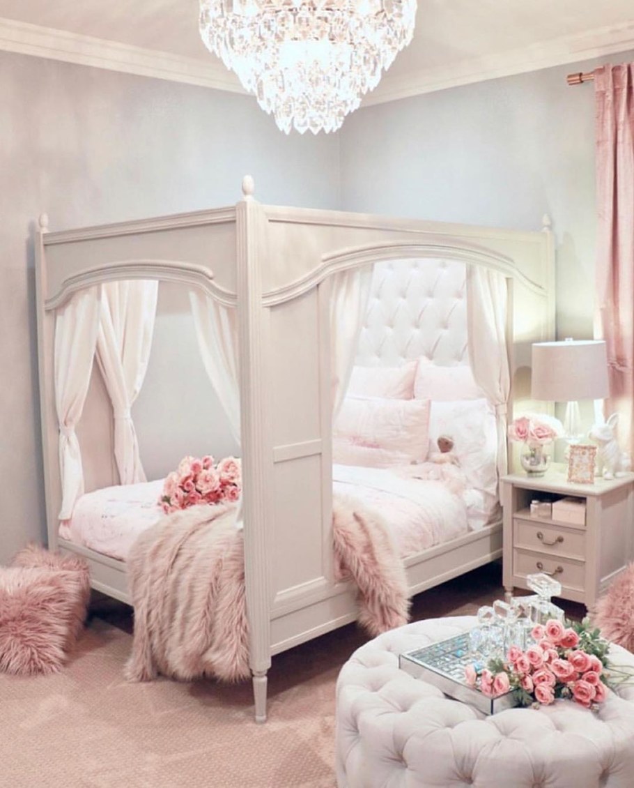 Шикарная спальня для девочки
