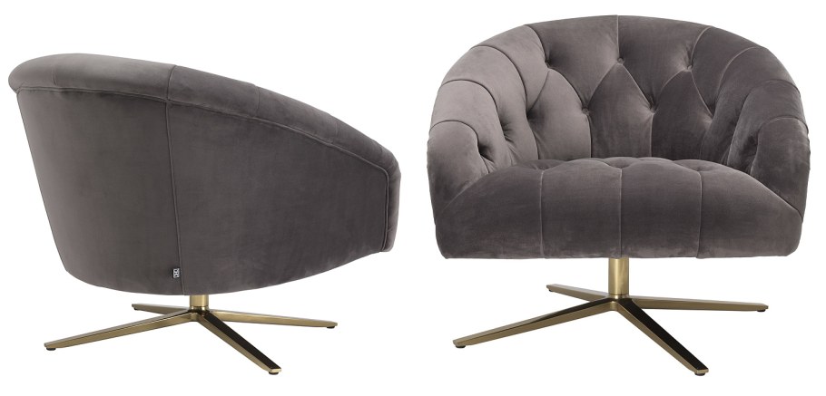 Кресло поворотное Swivel Chair Cupido 115677 Eichholtz