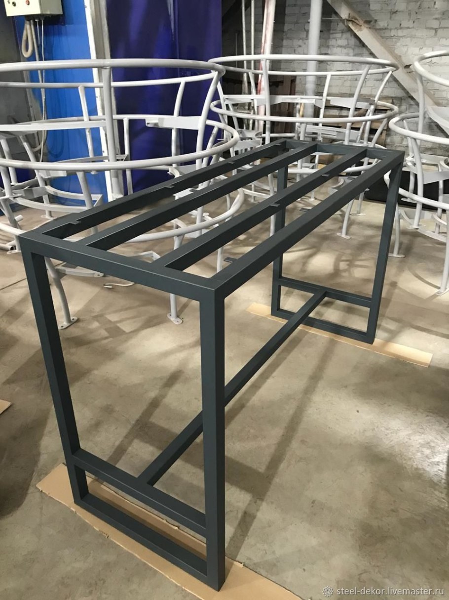 Каркас стола лофт 40x20