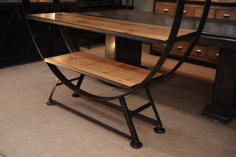 Мебель металл дерево лофт