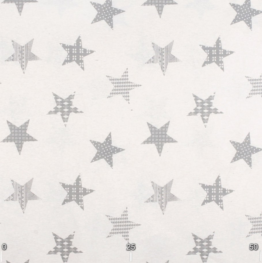 Серые звезды на белом фоне