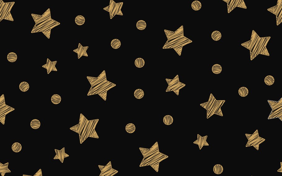Упаковочная бумага со звездами