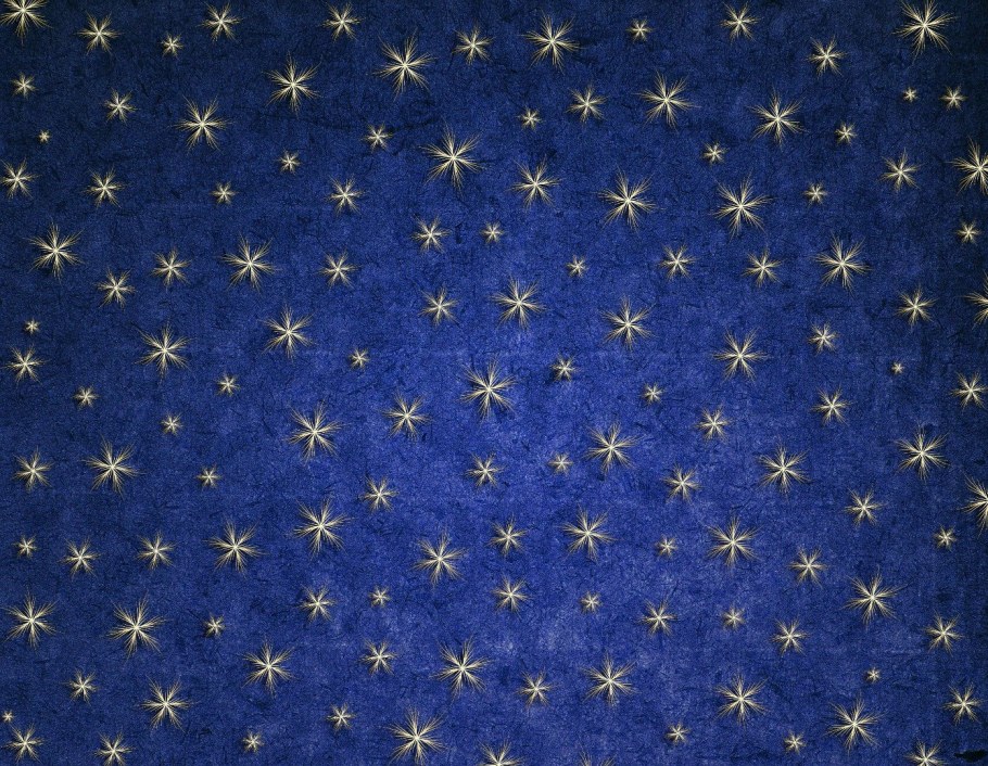 Синий фон со звездами