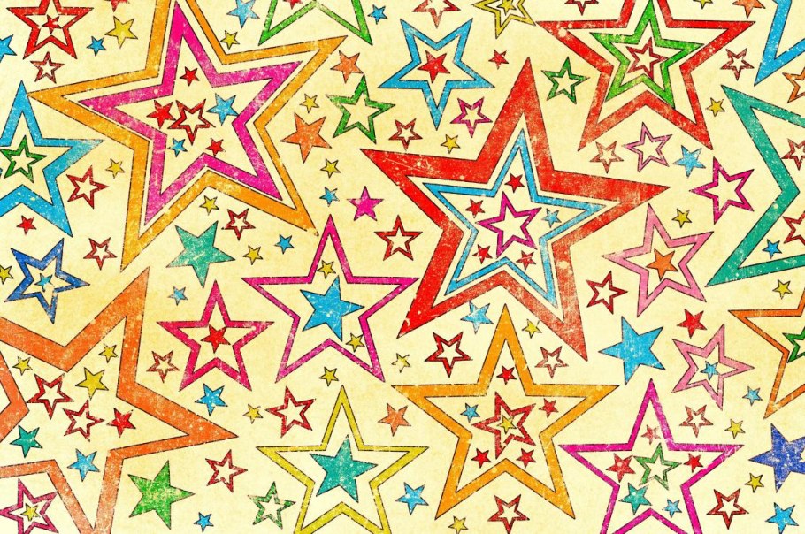 Разноцветные звезды