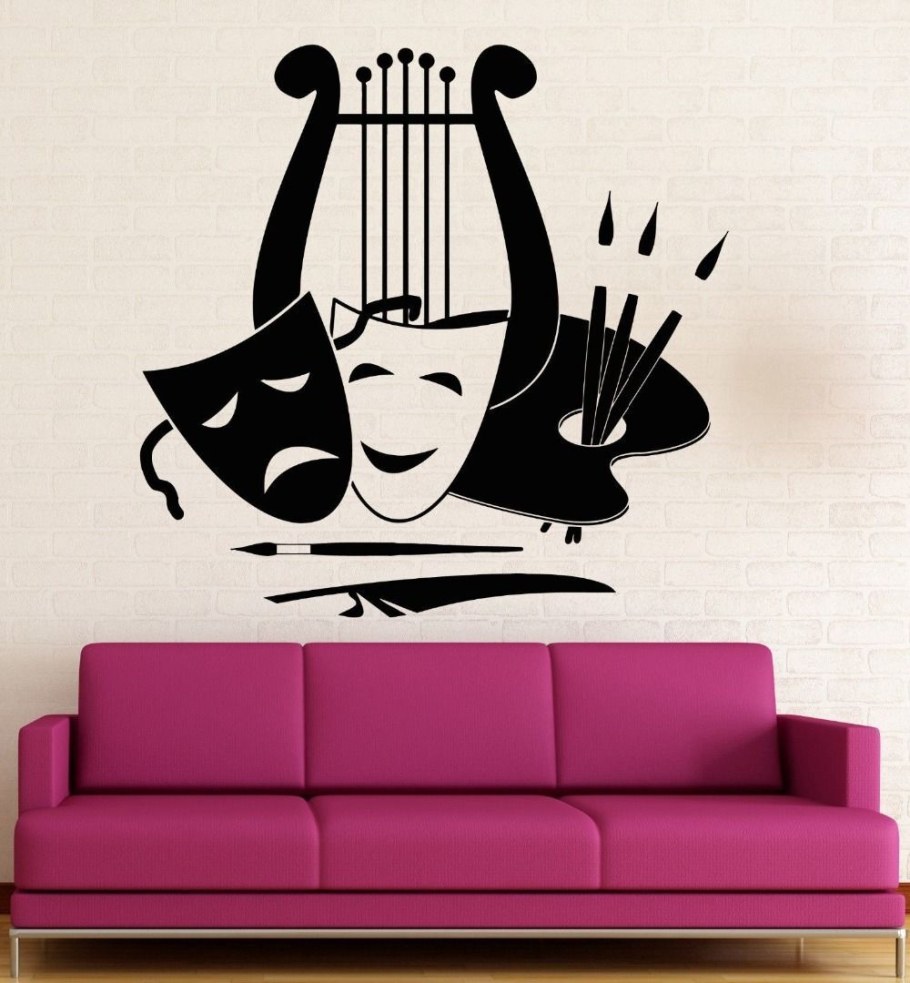 Наклейки для интерьера