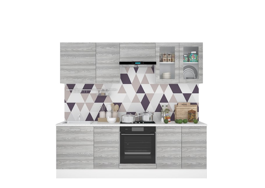 Кухня Полонез ясень Рикон