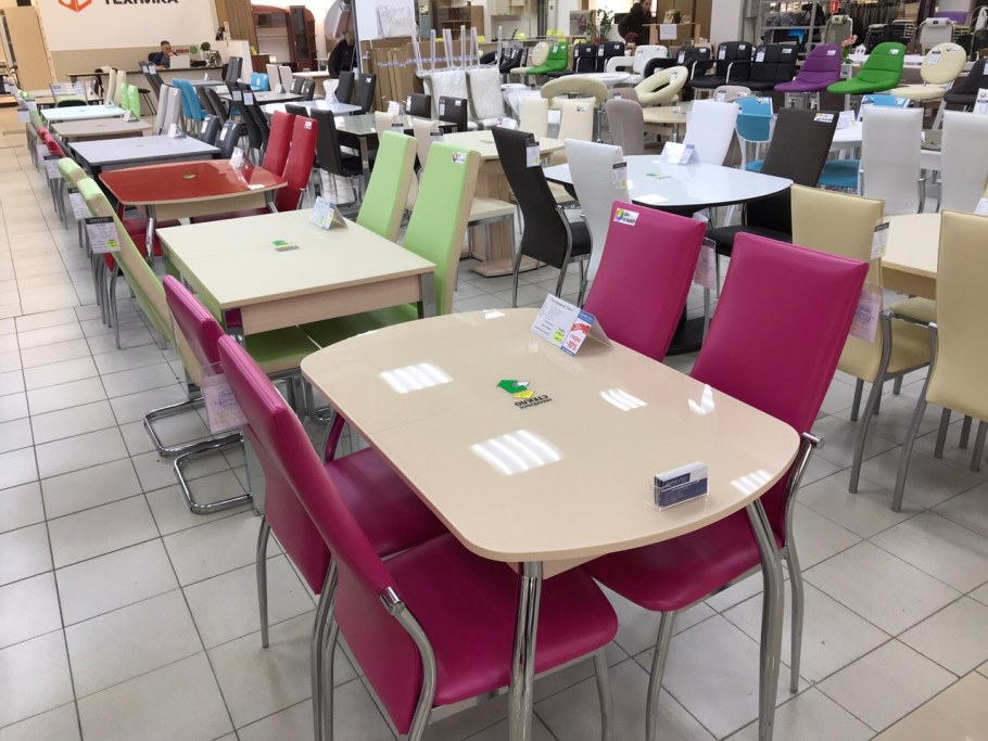 Столы и стулья магазин