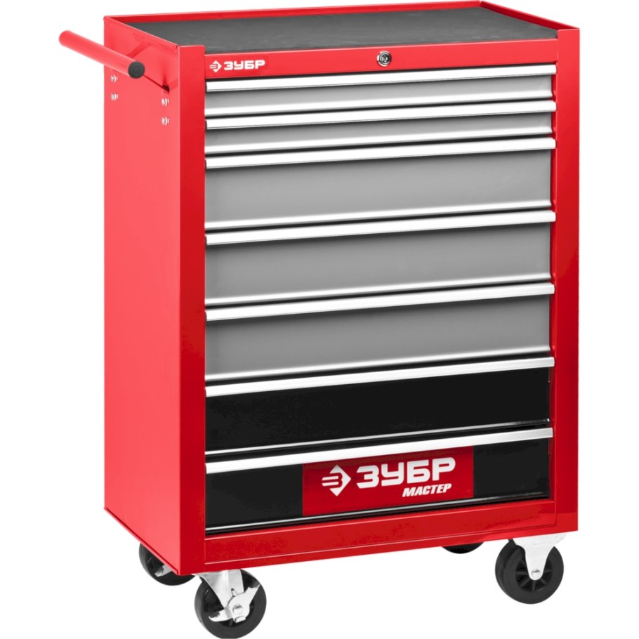 Тележка инструментальная ЗУБР мастер 5 ящиков 680x330x770мм