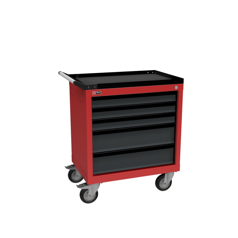 Инструментальная тележка диком TS-800.05 красная 12.0152-106