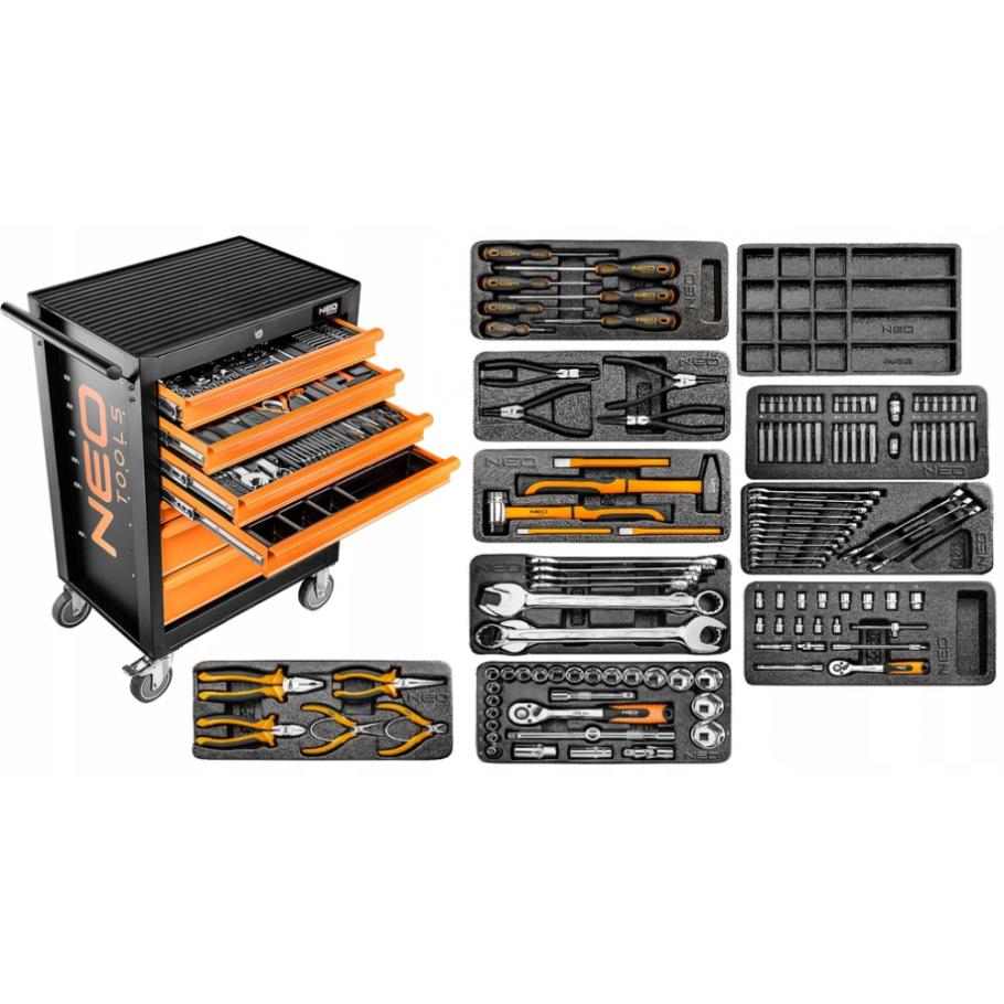 Тележка инструментальная Neo Tools