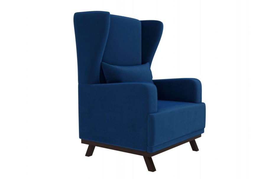 Кресло Джон велюр черный