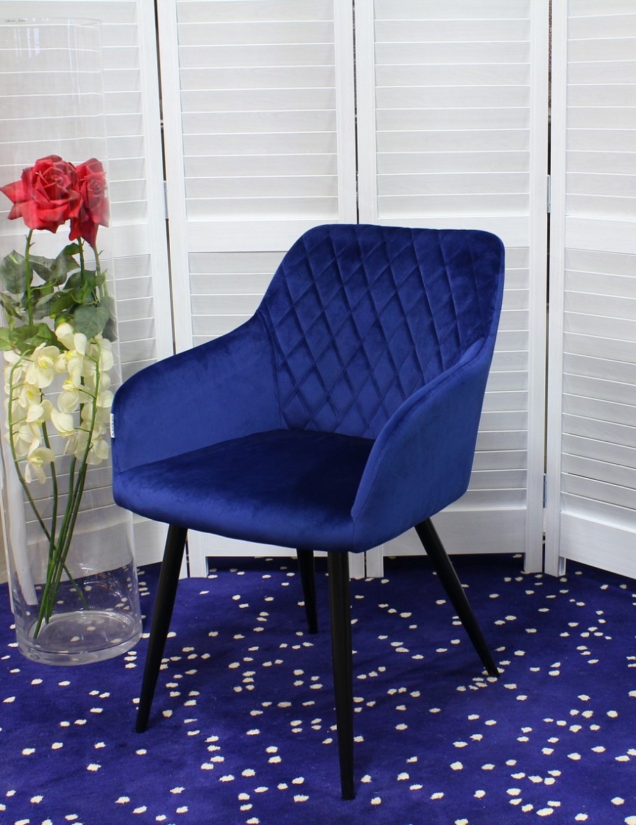 Стул Brandy синий, велюр g062-49