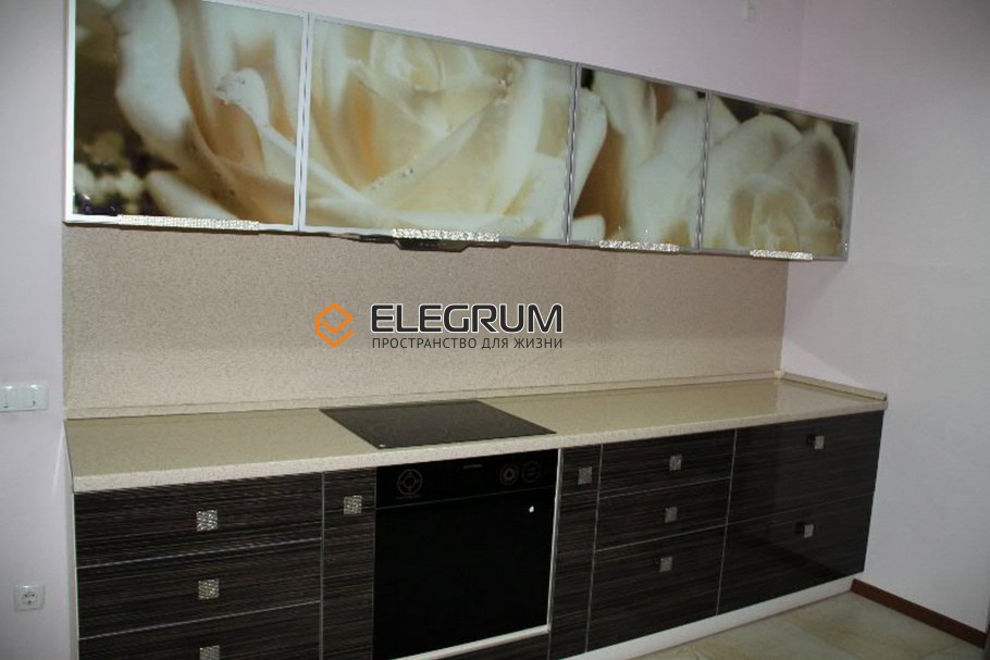 Кухня пластик мореный дуб