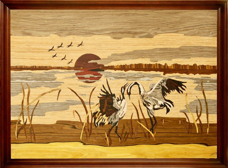 Масленников художник Маркетри