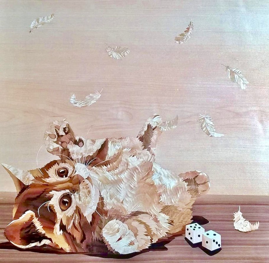 Маркетри современное