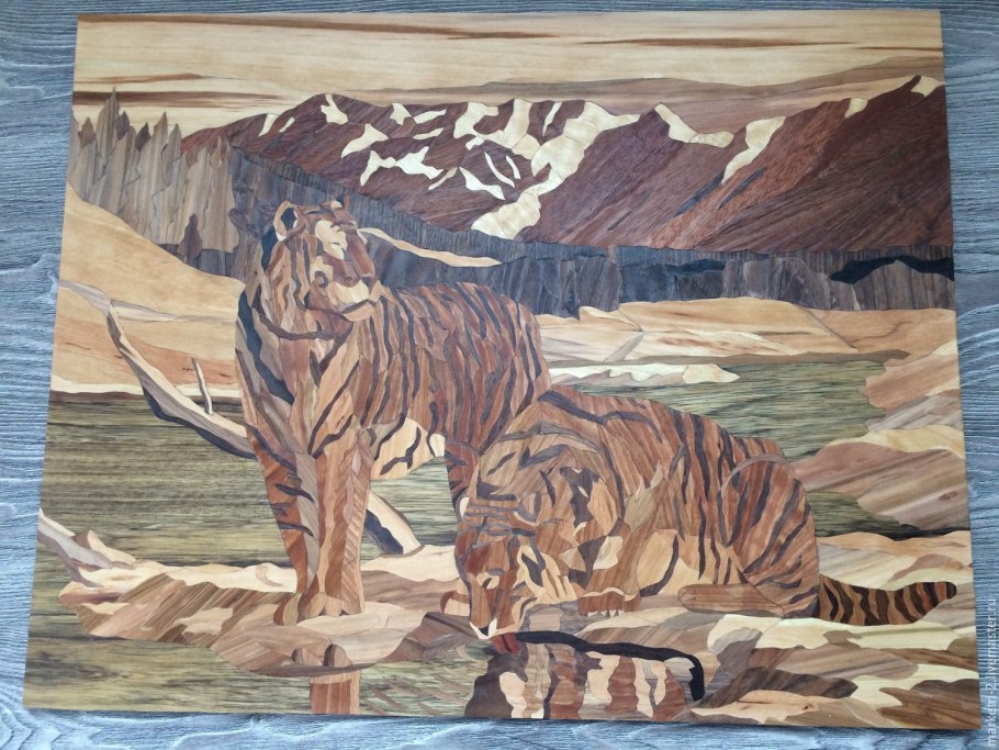 Интарсия Маркетри инкрустация