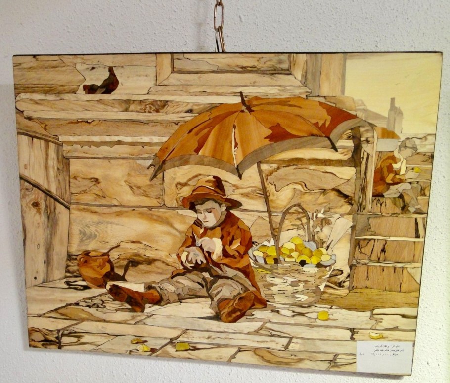 Маркетри картины Абрамов