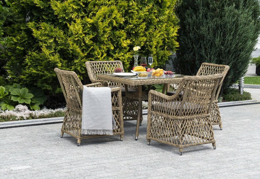 4sis лежак плетеный 4sis Рим