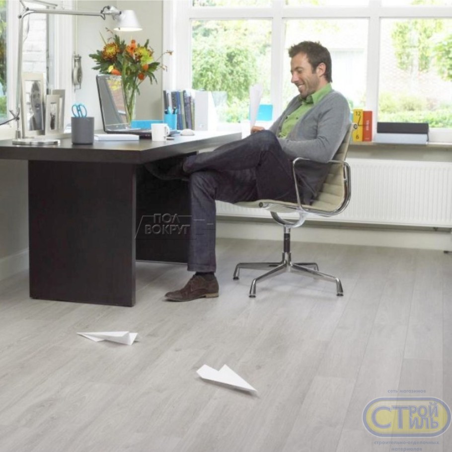 Ламинат quick Step дуб пепельный