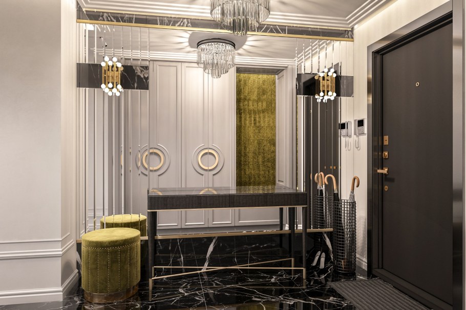 Лепнина в стиле ар деко