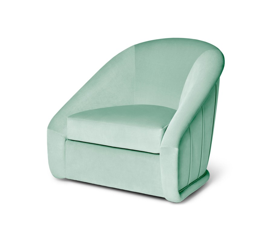 Кресло Мелани ментоловое