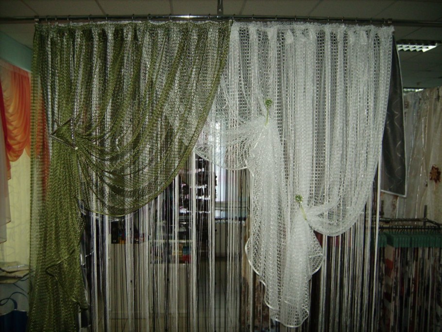 Шторы сетка на кухню