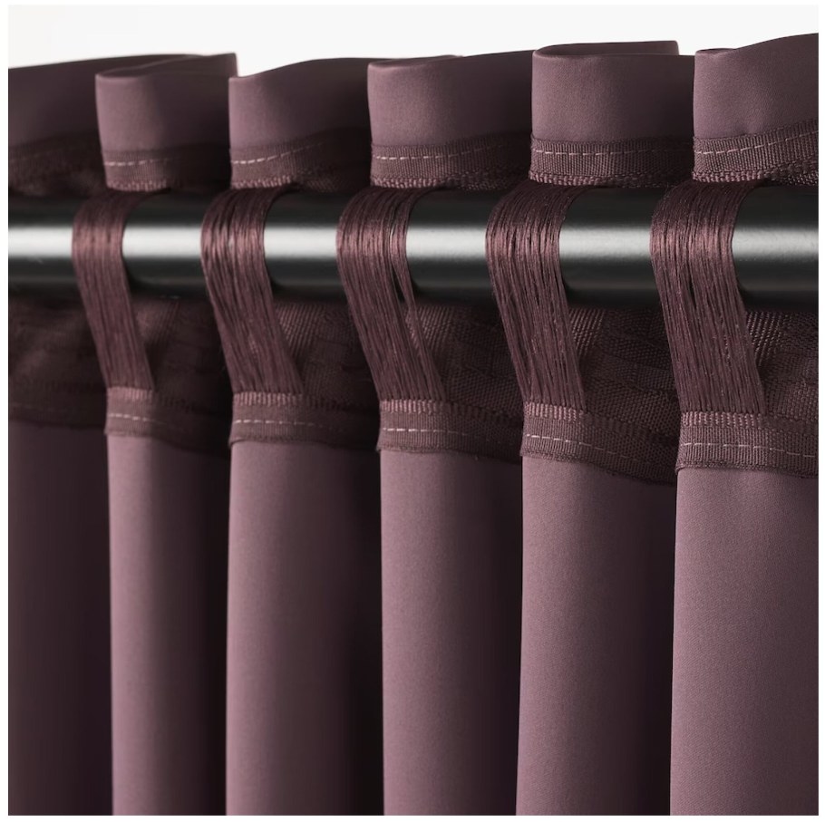 Majgull МАЙГУЛЛ гардины, блокирующие свет, 2 шт., сиреневый145x300 см