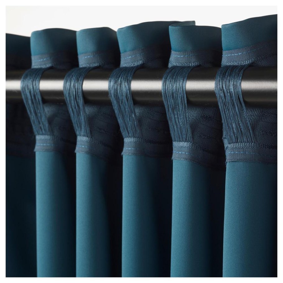 Икеа Майгулль шторы синие