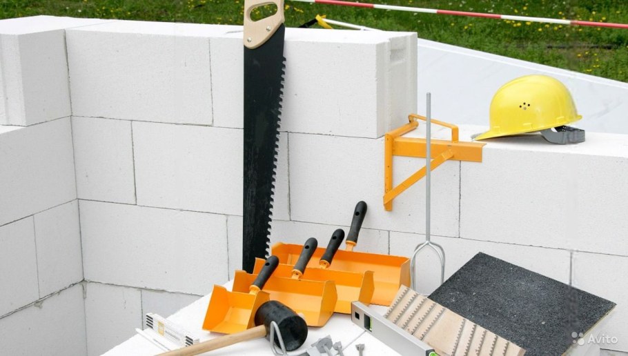 Каменщик газобетон