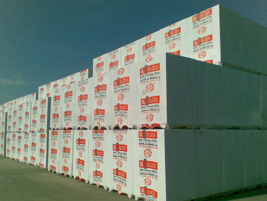 Газосиликатные блоки el-Block
