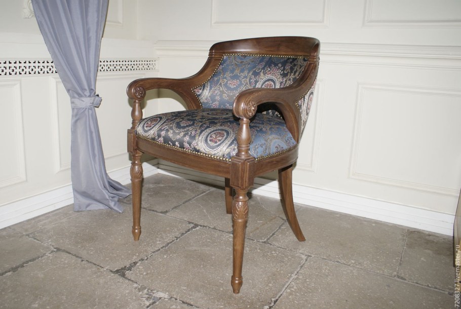 Стул с подлокотниками "Ivy painted"